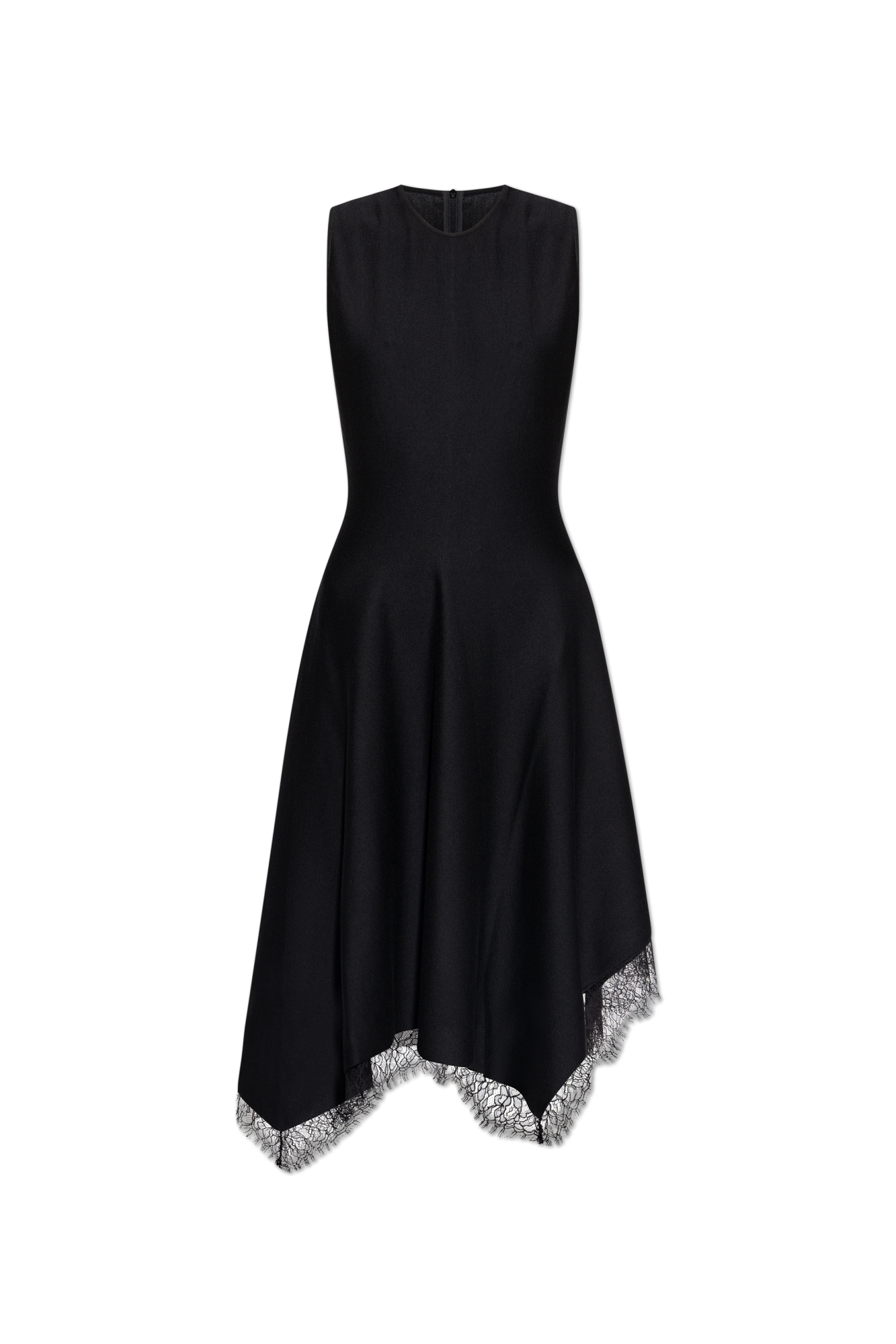 ワンピース Alexander Mcqueen Black Twill Dress McQueen - Knitted dress black - The Corner